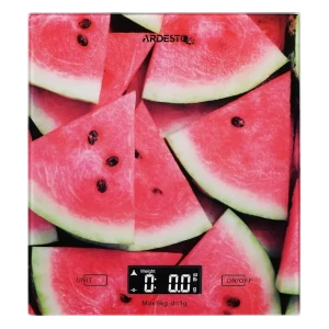 Cântar electronic de bucătărie Ardesto SCK-893, Watermelon Cântar electronic de bucătărie Ardesto SCK-893, Watermelon