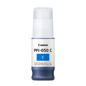 Recipient de cerneală Canon PFI-050 C, 70ml, Cyan Recipient de cerneală Canon PFI-050 C, 70ml, Cyan