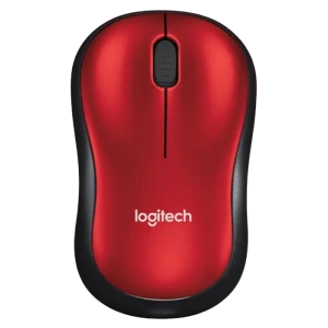Mouse Wireless Logitech M185, Roșu Mouse Wireless Logitech M185, Roșu