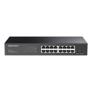 Сетевой коммутатор MERCUSYS MS116GS, 16x 10/100/1000 Мбит/с Сетевой коммутатор MERCUSYS MS116GS, 16x 10/100/1000 Мбит/с