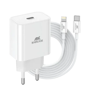 Încărcător Rivacase PS4101 WD5, 20W, Alb Încărcător Rivacase PS4101 WD5, 20W, Alb