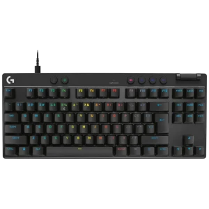 Tastatură Logitech G Pro X TKL Rapid, Cu fir, Negru Tastatură Logitech G Pro X TKL Rapid, Cu fir, Negru