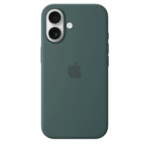 Чехол Apple iPhone16 Silicone Case with MagSafe, Lake Green Чехол Apple iPhone16 Silicone Case with MagSafe, Lake Green