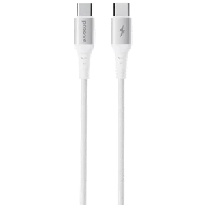 Cablu Type-C (Type-C), Proove WireX 60W (1m), White Cablu Type-C (Type-C), Proove WireX 60W (1m), White