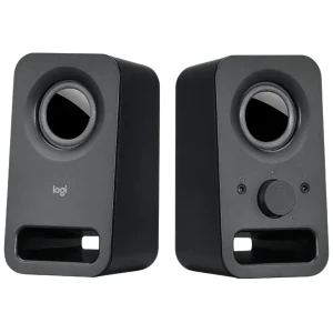 Компьютерные колонки 2.0 Logitech Z150, Чёрный Компьютерные колонки 2.0 Logitech Z150, Чёрный