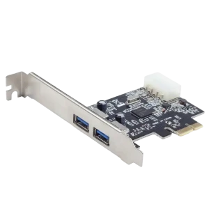 Placă de extensie PCI-Express Gembird UPC-30-2P, Negru