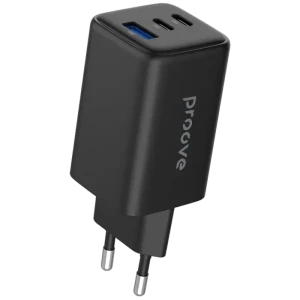 Incarcator Proove Pocket Gan 65W (2*Type-C + USB) Black Incarcator Proove Pocket Gan 65W (2*Type-C + USB) Black