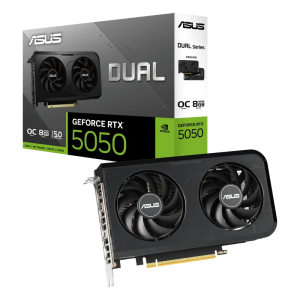 Placă video ASUS Dual GeForce RTX 5050 OC - 8GB | PCI-E 5.0 x16 Placă video ASUS Dual GeForce RTX 5050 OC - 8GB | PCI-E 5.0 x16