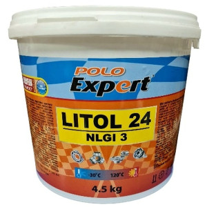Unsoare pe bază de litiu Litol-24 Polo Expert 5 l găleată (4,500 kg) Unsoare pe bază de litiu Litol-24 Polo Expert 5 l găleată (4,500 kg)