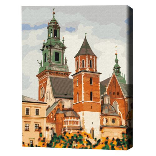 Pictură pe numere 40*50 cm (în cutie) – Castelul Wawel din Cracovia Pictură pe numere 40*50 cm (în cutie) – Castelul Wawel din Cracovia
