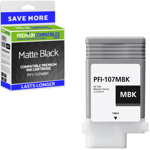 Оригинальный картридж с чернилами Canon черного матового цвета, PFI-107MB, для IPF 670|680|685|770|780|785,"CF6704B001AA" Оригинальный картридж с чернилами Canon черного матового цвета, PFI-107MB, для IPF 670|680|685|770|780|785,"CF6704B001AA"