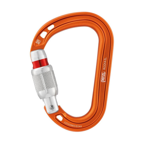 Карабин Petzl Rocha Screw Lock orange Карабин Petzl Rocha Screw Lock orange