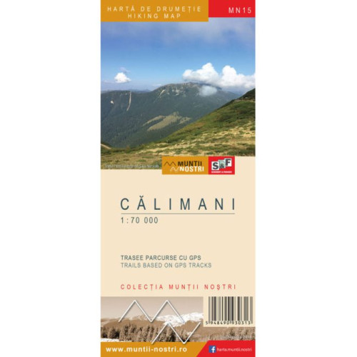 Туристическая карта «Muntii Calimani» Туристическая карта «Muntii Calimani»