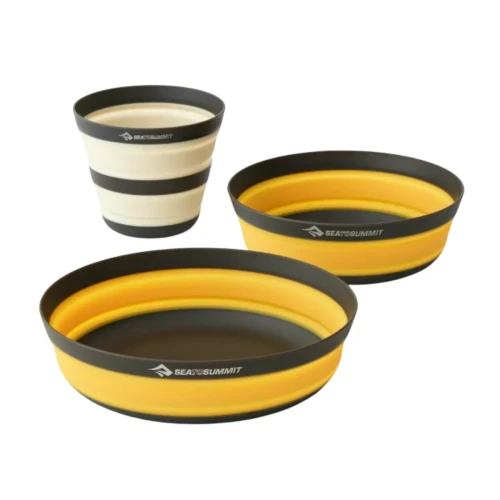 Set de vesela Sea to Summit Frontier UL Collapsible Dinnerware 3 pcs Set de vesela Sea to Summit Frontier UL Collapsible Dinnerware 3 pcs