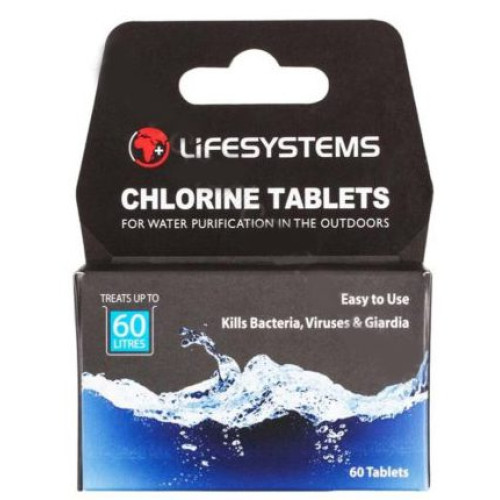 Таблетки обеззараживающие Lifesystems Chlorine WP Tablets Таблетки обеззараживающие Lifesystems Chlorine WP Tablets