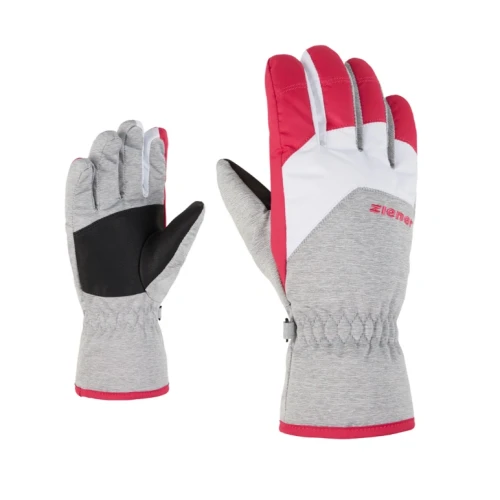 Mănuși schi Ziener Lando light melange pop pink (Mărime mănuși: 5) Mănuși schi Ziener Lando light melange pop pink (Mărime mănuși: 5)