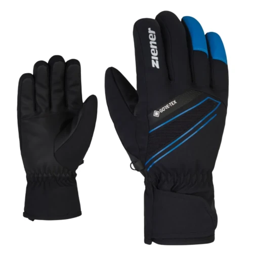 Перчатки Ziener Gunar GTX black persian blue (Размер перчаток: 10) Перчатки Ziener Gunar GTX black persian blue (Размер перчаток: 10)