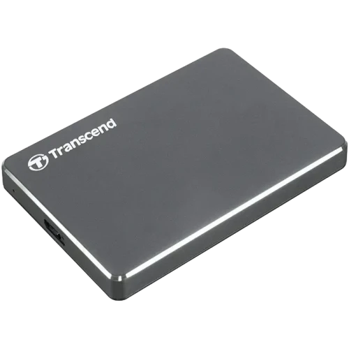 HDD portabil extern Transcend StoreJet 25C3, 2 TB, Grey (TS2TSJ25C3N) HDD portabil extern Transcend StoreJet 25C3, 2 TB, Grey (TS2TSJ25C3N)