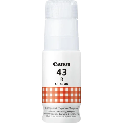 Recipient de cerneală Canon GI-43, 60ml, Roșu Recipient de cerneală Canon GI-43, 60ml, Roșu
