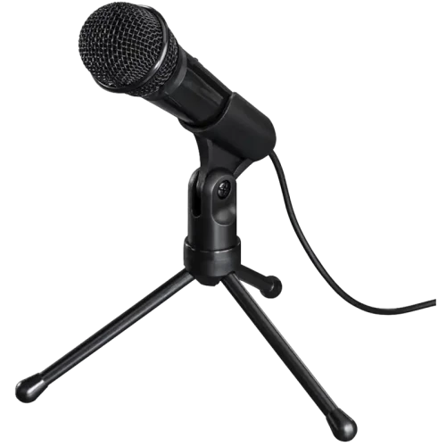 Microfon pentru calculator HAMA MIC-P35, Cu fir, Negru Microfon pentru calculator HAMA MIC-P35, Cu fir, Negru