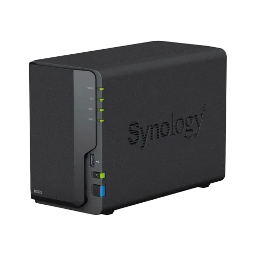 Сетевое хранилище SYNOLOGY DS223, Чёрный Сетевое хранилище SYNOLOGY DS223, Чёрный