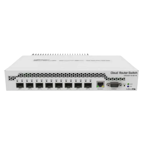 Switch de rețea MikroTik CRS309-1G-8S+IN, Alb Switch de rețea MikroTik CRS309-1G-8S+IN, Alb