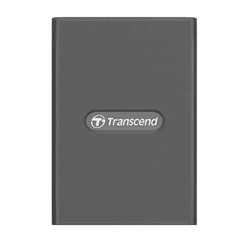 Cititor de carduri Transcend TS-RDE2, USB Type-C, USB Type-A, Gri Cititor de carduri Transcend TS-RDE2, USB Type-C, USB Type-A, Gri