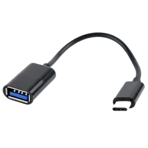 Adaptor Cablexpert A-OTG-CMAF2-01, USB Type-A (F)/USB Type-C, 0,2m, Negru Adaptor Cablexpert A-OTG-CMAF2-01, USB Type-A (F)/USB Type-C, 0,2m, Negru
