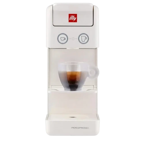 Cafetiera cu capsule illy Y3.3, 1250W, Alb Cafetiera cu capsule illy Y3.3, 1250W, Alb