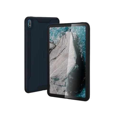 Tablet Case Book PU Leather for Nokia T20, Black Tablet Case Book PU Leather for Nokia T20, Black