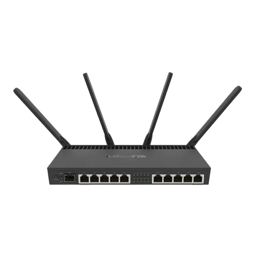 Router MikroTik RB4011iGS+5HacQ2HnD-IN, Negru Router MikroTik RB4011iGS+5HacQ2HnD-IN, Negru