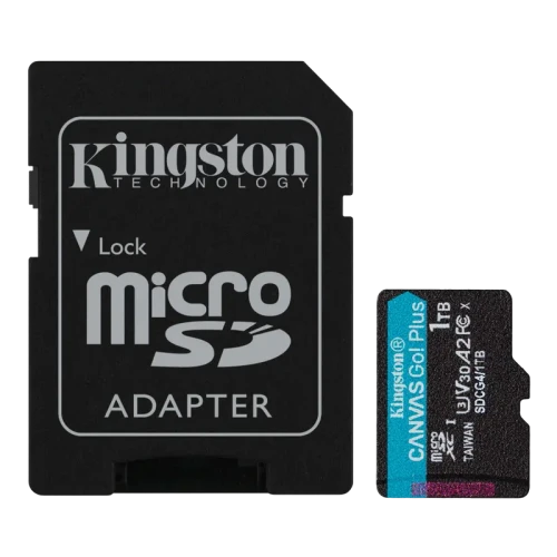 Карта памяти Kingston Canvas Go! Plus, 1024Гб (SDCG4/1TB) Карта памяти Kingston Canvas Go! Plus, 1024Гб (SDCG4/1TB)