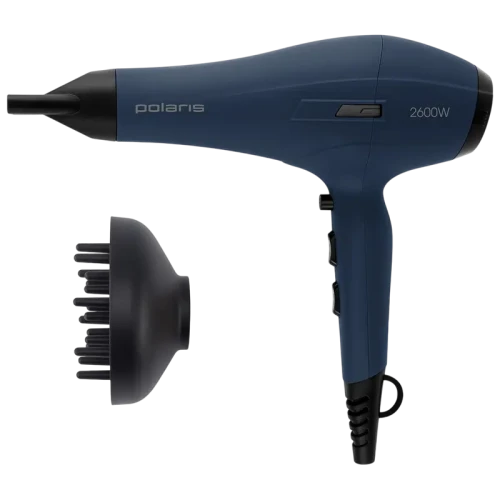 Uscător de păr Polaris PHD 2600ACi, 2600W, Albastru Uscător de păr Polaris PHD 2600ACi, 2600W, Albastru