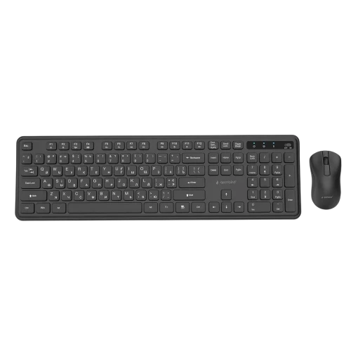 Set Tastatură + Mouse Gembird Slim Pro Business, Fără fir, Negru Set Tastatură + Mouse Gembird Slim Pro Business, Fără fir, Negru