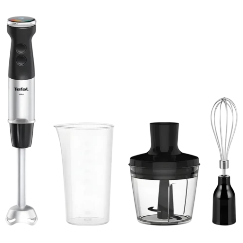 Blender de mână Tefal HB673830, Negru | Oțel inoxidabil Blender de mână Tefal HB673830, Negru | Oțel inoxidabil