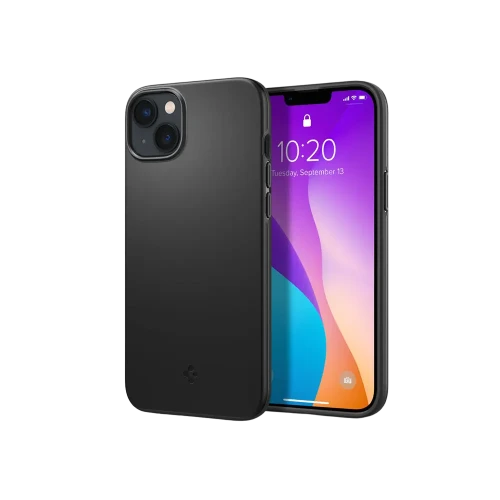 Husă Spigen iPhone 14 Plus, Thin Fit, Negru Husă Spigen iPhone 14 Plus, Thin Fit, Negru