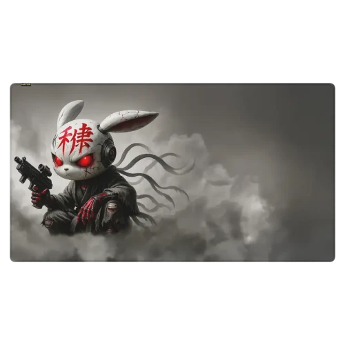 Mouse Pad pentru jocuri HATOR Tonn EVO 3XL, Extra Extra Extra Large, Angry bunny Mouse Pad pentru jocuri HATOR Tonn EVO 3XL, Extra Extra Extra Large, Angry bunny