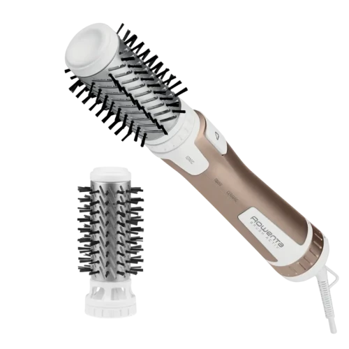 Фен-щётка Rowenta CF9520F0, 1000Вт, Золотой | Белый Фен-щётка Rowenta CF9520F0, 1000Вт, Золотой | Белый