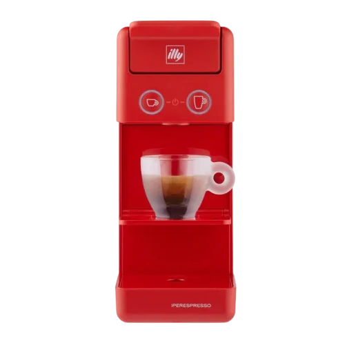 Cafetiera cu capsule illy Y3.3, 1250W, Roșu Cafetiera cu capsule illy Y3.3, 1250W, Roșu