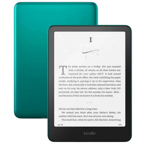 Электронная книга Amazon Kindle Paperwhite (12th Gen) 2024 Signature Edition, Metallic Jade Электронная книга Amazon Kindle Paperwhite (12th Gen) 2024 Signature Edition, Metallic Jade