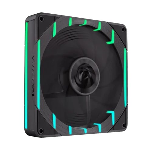 PC Case Fan GAMEMAX Tornado T12, Reversed, 120mm, ARGB, 24 LED, 9 blades, PWM, PC Case Fan GAMEMAX Tornado T12, Reversed, 120mm, ARGB, 24 LED, 9 blades, PWM,