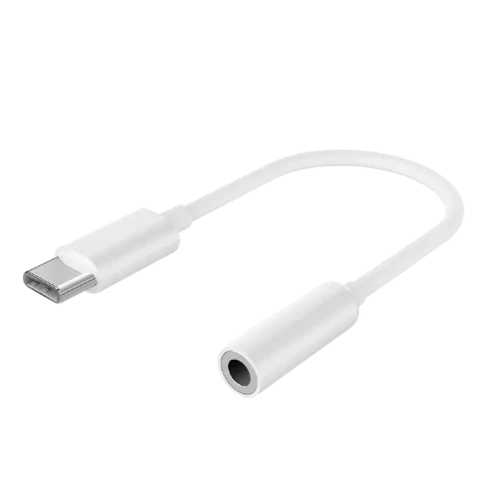 Audio Adaptor Cablexpert A-CM-3.5F-01, USB Type-C (M) - 3.5mm 4-pin (F), 0,01 m, Alb Audio Adaptor Cablexpert A-CM-3.5F-01, USB Type-C (M) - 3.5mm 4-pin (F), 0,01 m, Alb