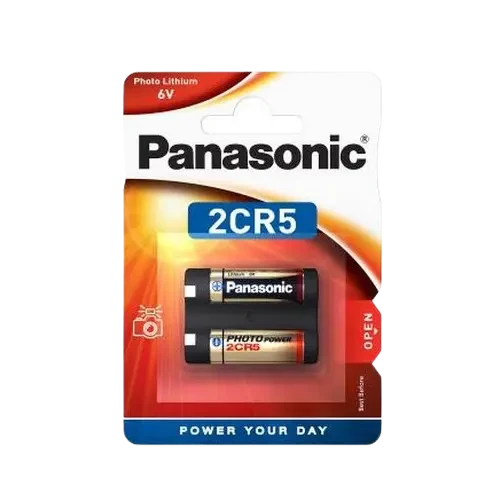 Baterii Panasonic 2CR-5L, 2CR5, 1400 mAh, 2 buc. Baterii Panasonic 2CR-5L, 2CR5, 1400 mAh, 2 buc.