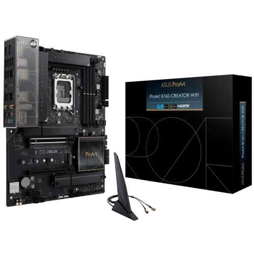 Placă de bază ASUS B760-CREATOR WIFI, LGA1700, Intel B760, ATX Placă de bază ASUS B760-CREATOR WIFI, LGA1700, Intel B760, ATX
