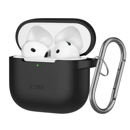 Чехол для Airpods Tech Protect Hook, Чёрный Чехол для Airpods Tech Protect Hook, Чёрный