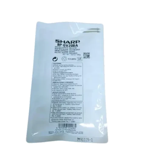 Девелопер Sharp Developer BP-GV20BA, Black , 0,31кг, Чёрный Девелопер Sharp Developer BP-GV20BA, Black , 0,31кг, Чёрный