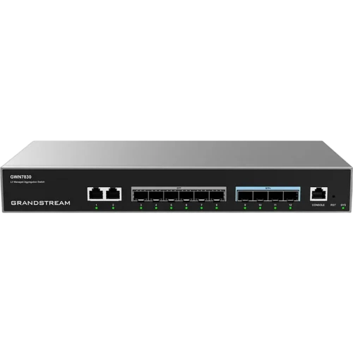 Сетевой коммутатор Grandstream GWN7830, 2 x Gigabit Ethernet Сетевой коммутатор Grandstream GWN7830, 2 x Gigabit Ethernet