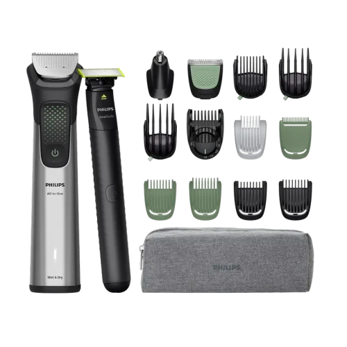 Trimmer pentru bărbați Philips MG9535/15, Gri Trimmer pentru bărbați Philips MG9535/15, Gri