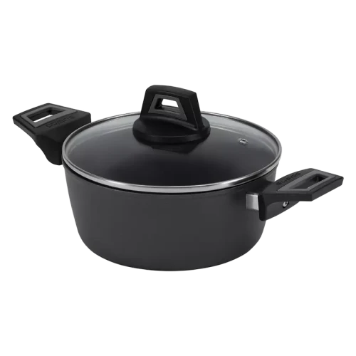 Cratiță Polaris Graphit-20C, 2,2L, 20cm, Negru Cratiță Polaris Graphit-20C, 2,2L, 20cm, Negru