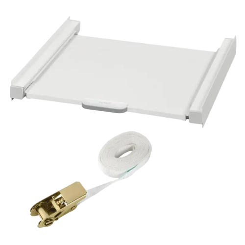 Kit montare verticala pentru uscatoare Xavax 111363, Alb Kit montare verticala pentru uscatoare Xavax 111363, Alb